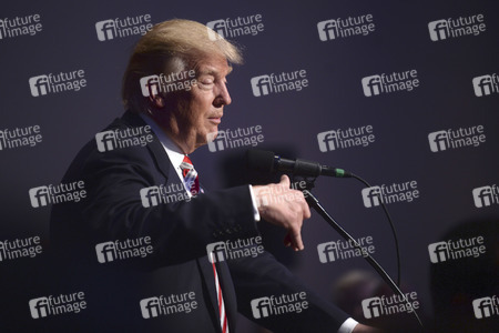 Wahlkampfrede von Donald Trump in New York