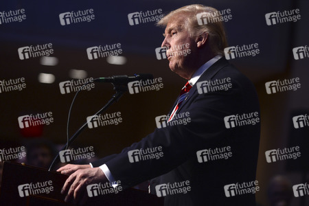 Wahlkampfrede von Donald Trump in New York