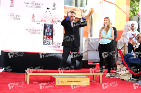 Hand and Footprint Ceremony mit Tim Burton in Los Angeles
