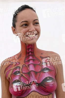 1. Tenerife Bodypainting Festival in Puerto de la Cruz