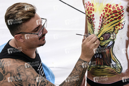 1. Tenerife Bodypainting Festival in Puerto de la Cruz