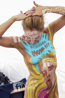 1. Tenerife Bodypainting Festival in Puerto de la Cruz