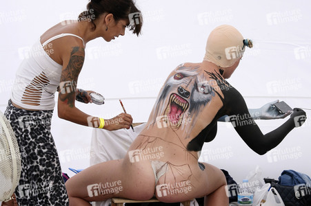 1. Tenerife Bodypainting Festival in Puerto de la Cruz