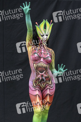 1. Tenerife Bodypainting Festival in Puerto de la Cruz