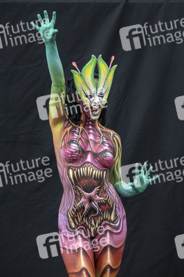 1. Tenerife Bodypainting Festival in Puerto de la Cruz