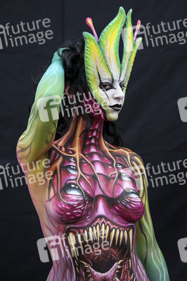 1. Tenerife Bodypainting Festival in Puerto de la Cruz