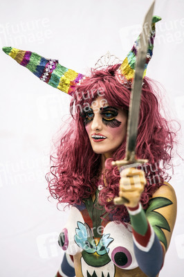 1. Tenerife Bodypainting Festival in Puerto de la Cruz
