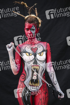 1. Tenerife Bodypainting Festival in Puerto de la Cruz