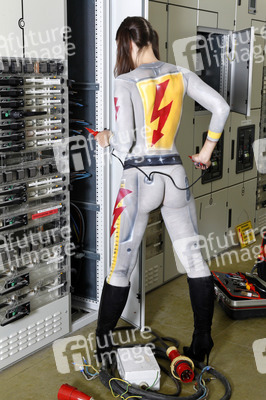 DOOR ART: Schaltkastentür / Switchbox-Door Bodypainting