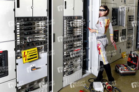 DOOR ART: Schaltkastentür / Switchbox-Door Bodypainting