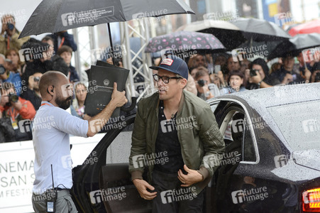 Ankunft auf dem San Sebastian Film Festival 2016