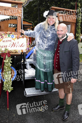 Wiesn-Einzug auf dem Oktoberfest in München