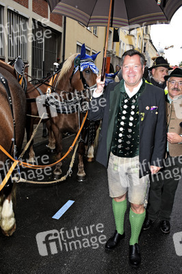 Wiesn-Einzug auf dem Oktoberfest in München