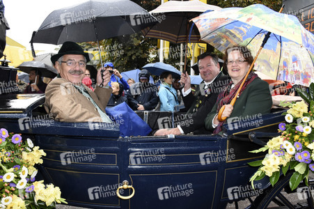 Wiesn-Einzug auf dem Oktoberfest in München