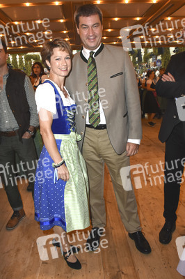 Wiesn-Einzug auf dem Oktoberfest in München
