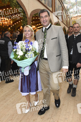 Wiesn-Einzug auf dem Oktoberfest in München