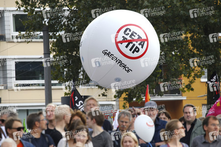 Demo gegen TTIP und Ceta in Köln