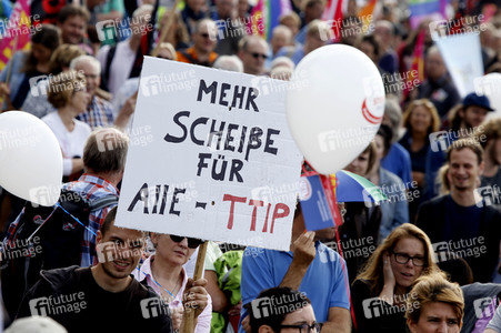 Demo gegen TTIP und Ceta in Köln