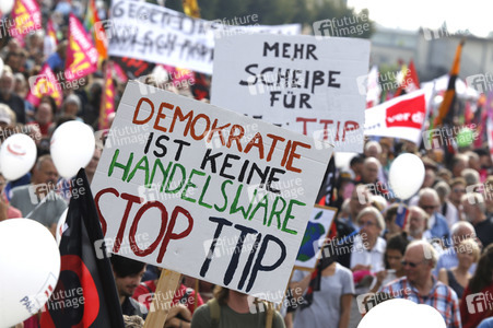 Demo gegen TTIP und Ceta in Köln