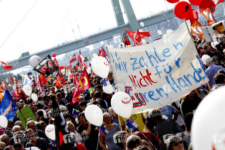 Demo gegen TTIP und Ceta in Köln