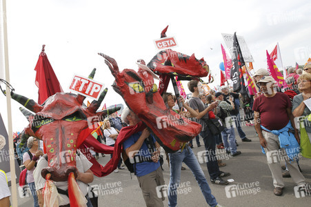 Demo gegen TTIP und Ceta in Köln