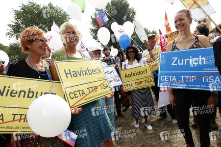 Demo gegen TTIP und Ceta in Köln