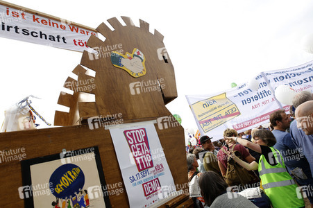 Demo gegen TTIP und Ceta in Köln