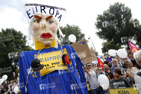 Demo gegen TTIP und Ceta in Köln