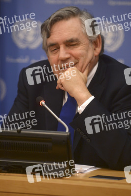 Gordon Brown bei der UN in New York
