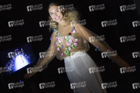 Backstage auf der Mercedes-Benz Fashion Week Madrid SS17