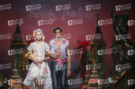 Francis Montesinos Fashion Show auf der Mercedes-Benz Fashion Week Madrid SS17