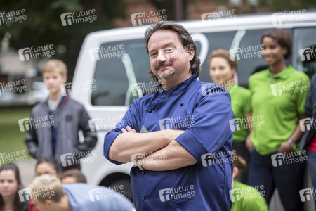 Fototermin zur TV-Serie 'Schloss Einstein' in Erfurt