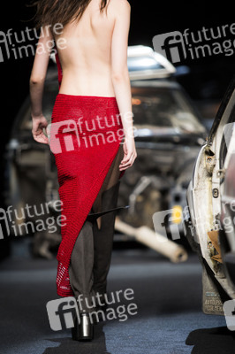 Maria ke Fisherman Fashion Show auf der Mercedes-Benz Fashion Week Madrid SS17