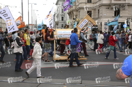 Demo gegen TTIP und Ceta in Wien