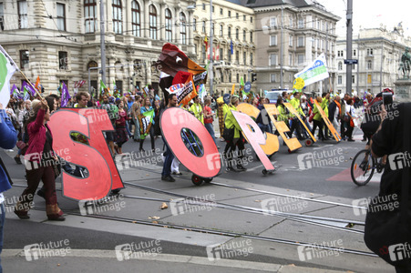 Demo gegen TTIP und Ceta in Wien
