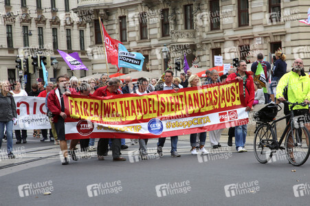 Demo gegen TTIP und Ceta in Wien