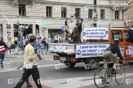 Demo gegen TTIP und Ceta in Wien