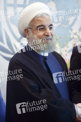 Präsident Rouhani  bei der UN in New York