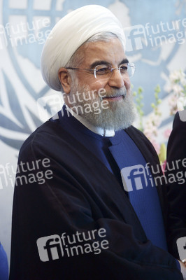 Präsident Rouhani  bei der UN in New York