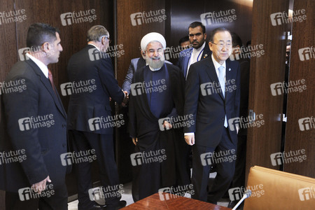 Präsident Rouhani  bei der UN in New York