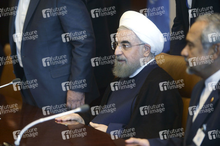 Präsident Rouhani  bei der UN in New York