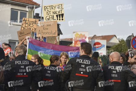 AfD Veranstaltung in Rodgau-Dudenhofen