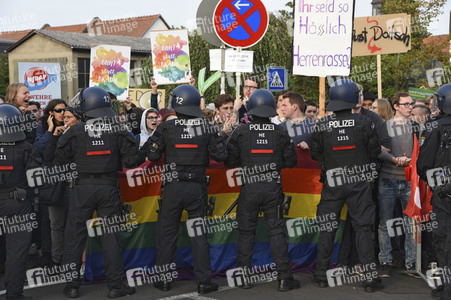 AfD Veranstaltung in Rodgau-Dudenhofen