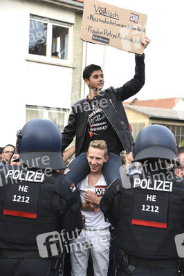 AfD Veranstaltung in Rodgau-Dudenhofen