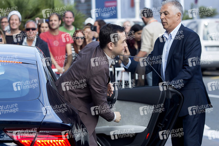 Ankunft auf dem San Sebastian Film Festival 2016
