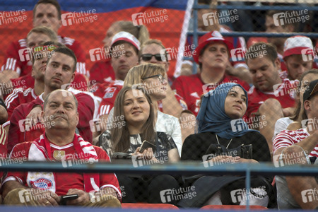 UEFA Champions League Match Atlético Madrid vs. FC Bayern in Madrid