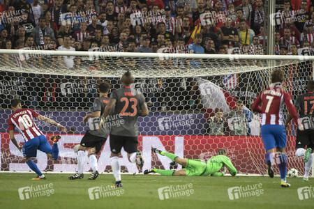 UEFA Champions League Match Atlético Madrid vs. FC Bayern in Madrid