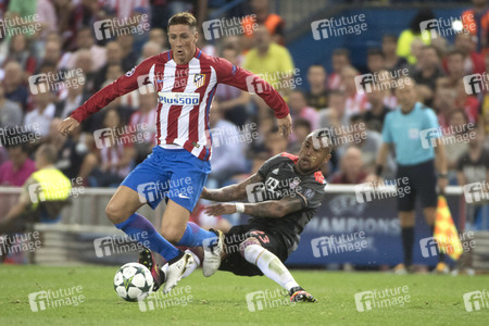 UEFA Champions League Match Atlético Madrid vs. FC Bayern in Madrid