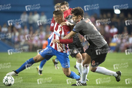 UEFA Champions League Match Atlético Madrid vs. FC Bayern in Madrid