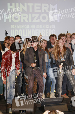 Pressetermin zum Musical 'Hinterm Horizont' in Hamburg